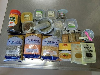 スパイスカレーの試作