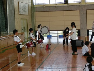 マーチング練習も本格的に
