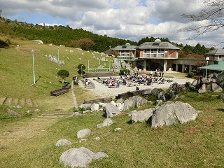 3校合同自然体験学習(in 秋吉台青少年自然の家)