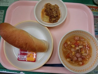 カナダ料理給食
