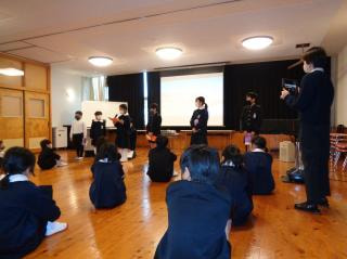 全校 2学期終業式