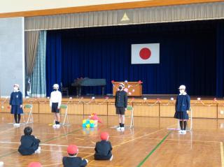 全校 6年生を送る会