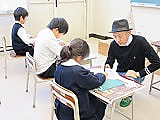 11月21日(火) 「彫り物」(切り絵)に挑戦!!