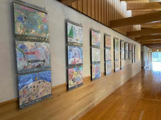 全校 楠こもれびの郷作品展示