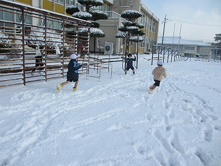 大雪でした!