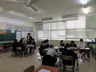 5・6年生 非常勤講師着任