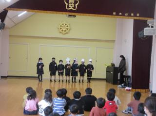 1・2年生 船木幼稚園交流