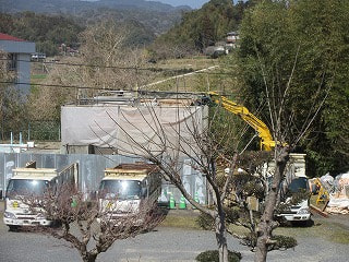 旧プール建屋解体工事