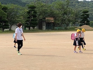 オンライン授業の見学に来られました