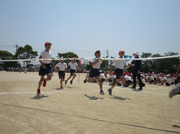 快晴の運動会