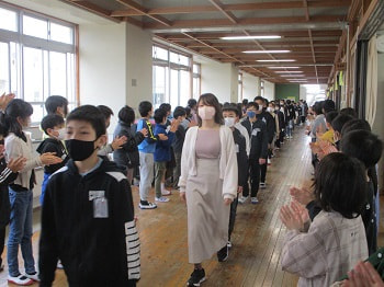 6年生とのお別れの会