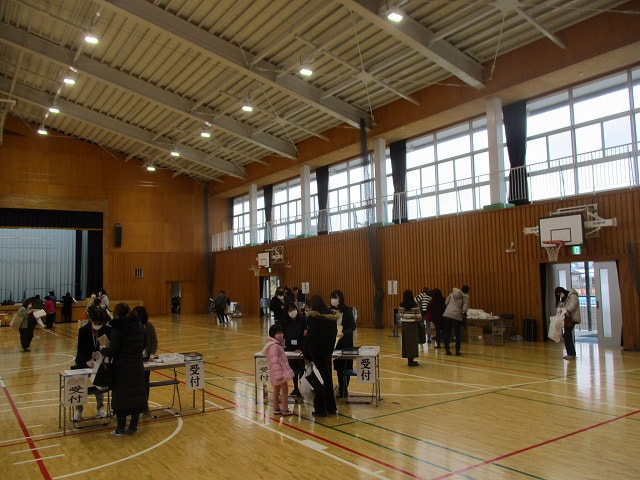 仮入学(入学用物品販売)
