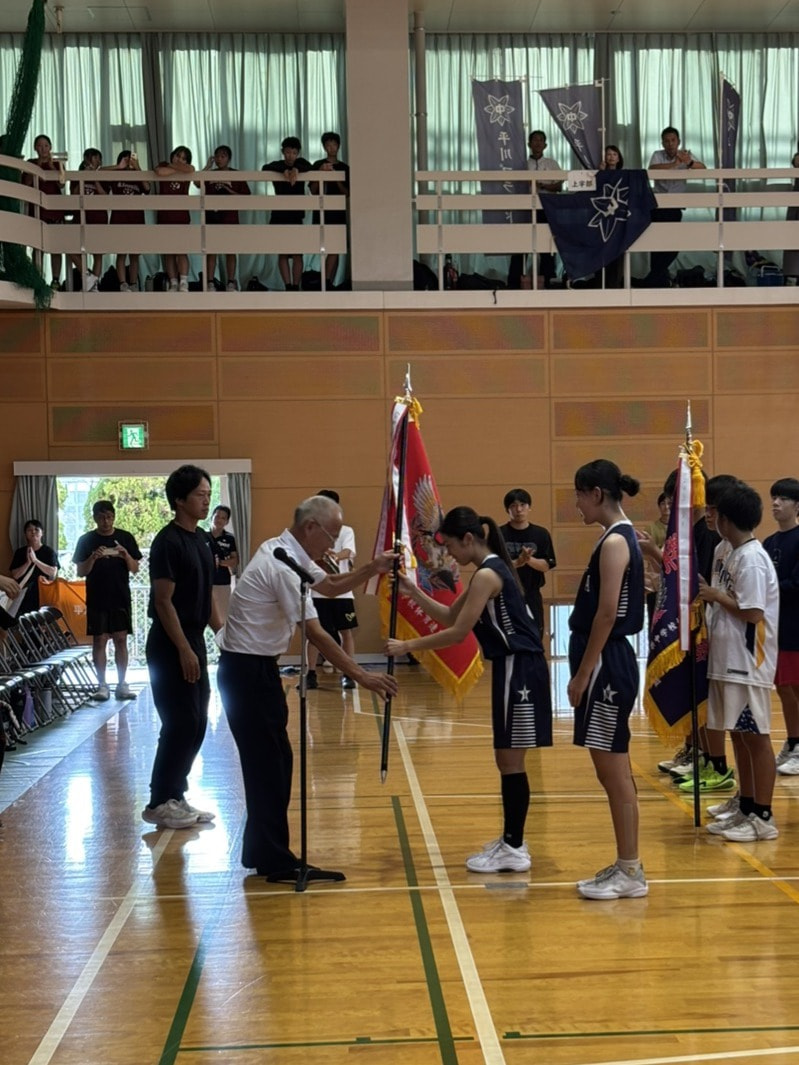 女子バスケ優勝!