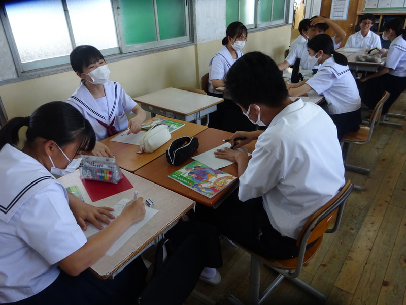 2年生の授業風景です。
