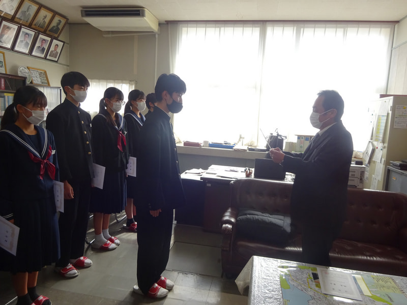 生徒会任命式
