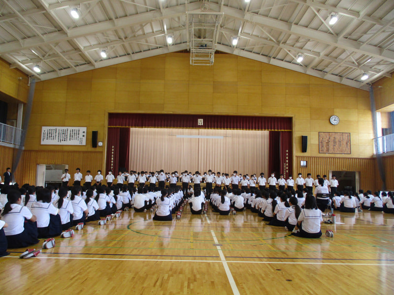 県大会選手権壮行式が行われました。
