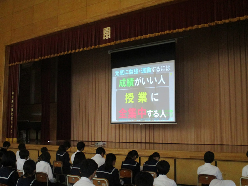 食育講演会がありました。