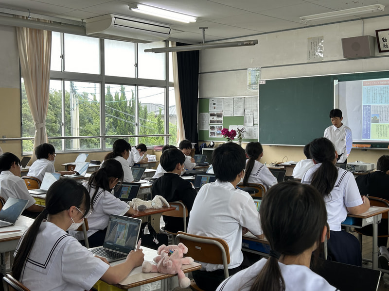 1・3年生の授業風景です。