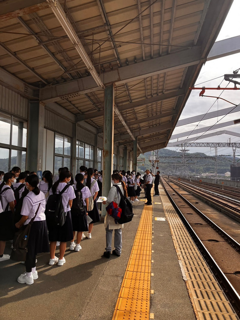修学旅行1日目の報告です。