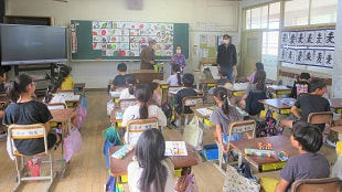 絵手紙教室がありました