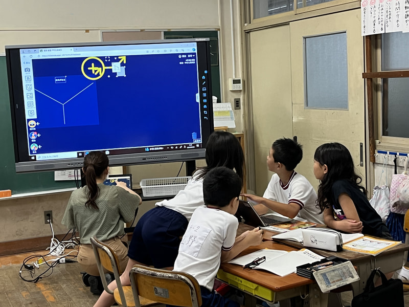 4年生の授業の様子です