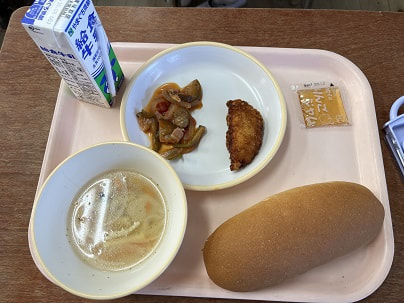 パクっとうべ給食(万倉なす編)