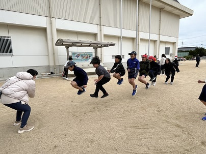 学校で遊ぼう(冬空編②)