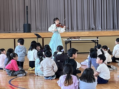 おひさまクラブ主催 昼休みコンサート ~バイオリン演奏~