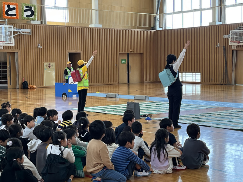 1年生の交通指導教室がありました