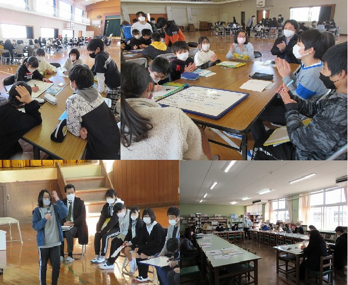 みんなの思いをつなぐ(第5回 学校運営協議会<高学年参加による熟議>)