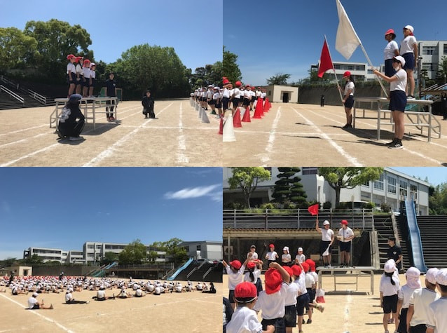 運動会 全校練習