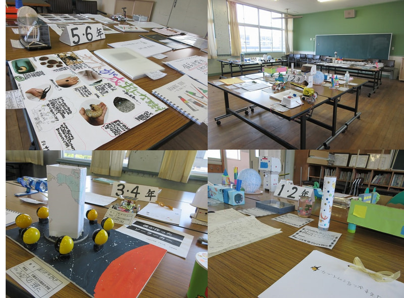 校内科学作品展 開催中!