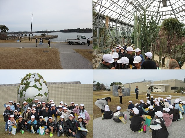 UBEビエンナーレ鑑賞授業(4年)