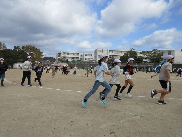 5分間走 開始!