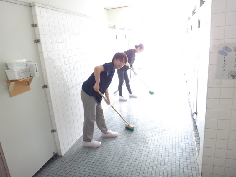 PTAトイレ清掃