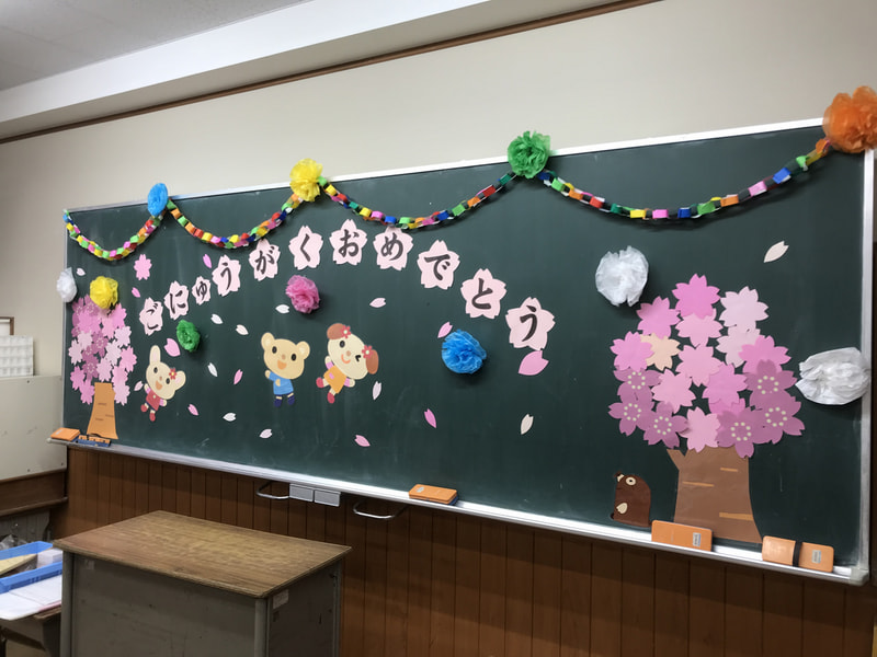 6年生 入学式準備