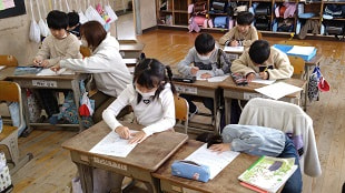 朝学丸付け２年２.JPG